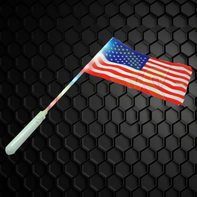 FLASHING USA FLAG WAND