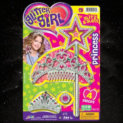 GLITTER GIRL PRINCESS SET CARDED TOY