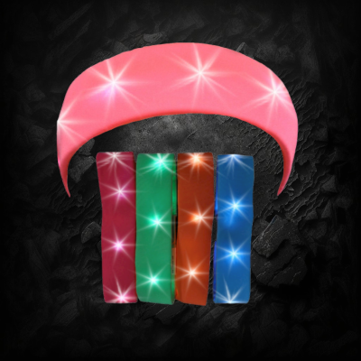 FLASHING HEAD BAND ASSORTED COLORS