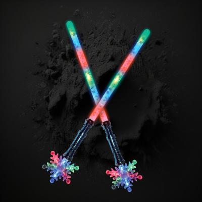 LED SNOWFLAKE SWORD WITH SNOWFLAKE PRINTED BLADE