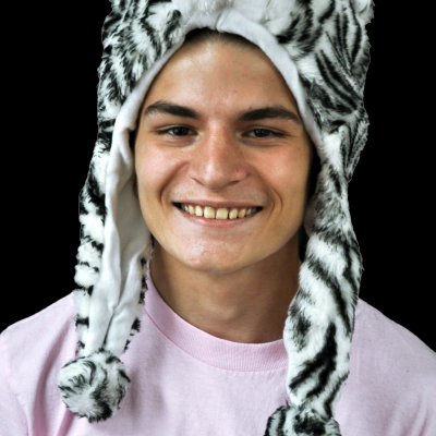 SHORT TIGER STYLE ANIMAL HAT