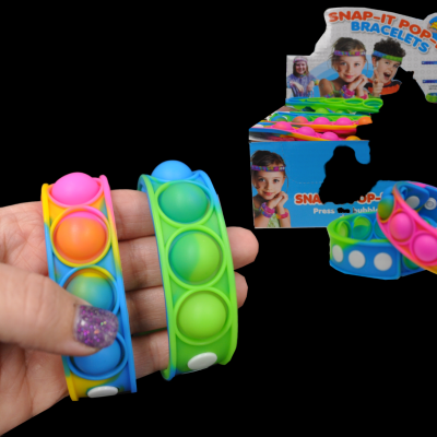 SILICONE SNAP IT POP IT BRACELET