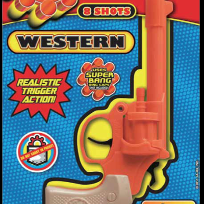 SUPER BANG WESTERN 8 SHOT CAP GUN