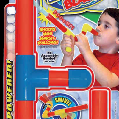 MARSHMALLOW SHOOTER CARDED TOY