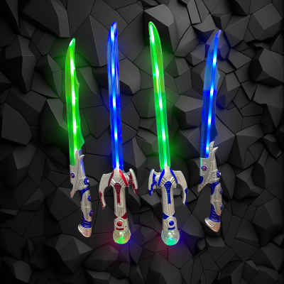 ASSORTED STYLE BLUE/GREEN CYBER SWORD