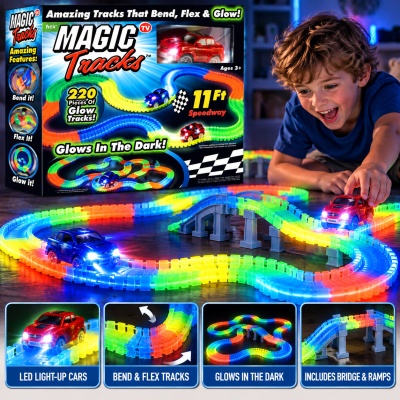 MAGIC TRACK TOY SET 