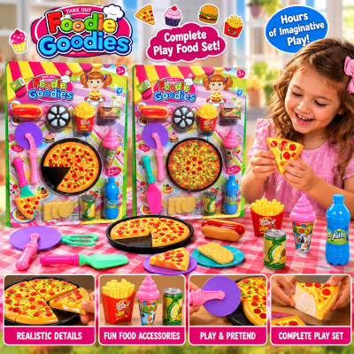PIZZA RESTURANT CARDED PLAY SET