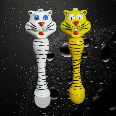 ASSORTED STYLE LED TIGER BUBBLE WAND