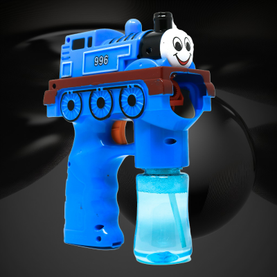 LED FLASHING TRAIN BUBBLE GUN