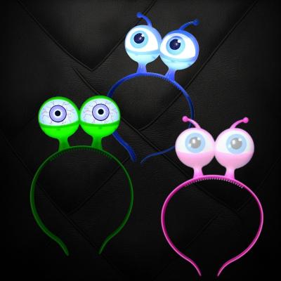ASSORTED COLOR LED EYEBALL HEADBAND