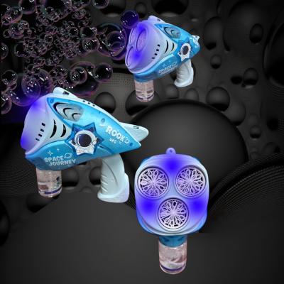 LED RECHARGABLE ULTIMATE GATLING BUBBLE GUN