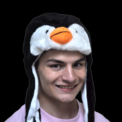 SHORT PENGUIN STYLE ANIMAL HAT