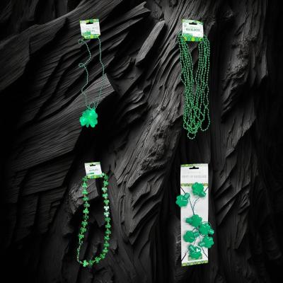 12 PIECE ASSORTED ST. PATRICK'S DAY NECKLACES