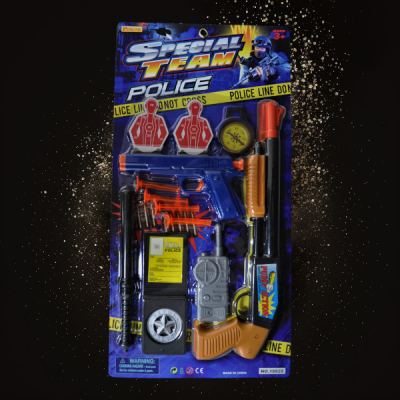 SPECIAL TEAM POLICE TOY GUN SET