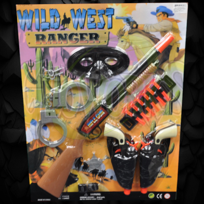 WILD WEST CARDED PLAY SET