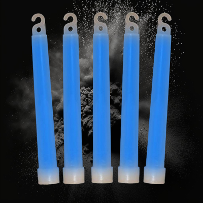 6" BULK PACKED BLUE GLOW STICKS 25/PACK