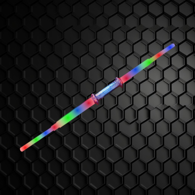 LED MULTI-COLOR EXPANDABLE DOUBLE SIDED SWORD